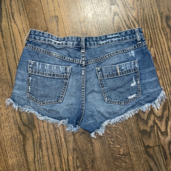 Free People W28 51855-16515125 Jean shorts - Picture 2 of 4